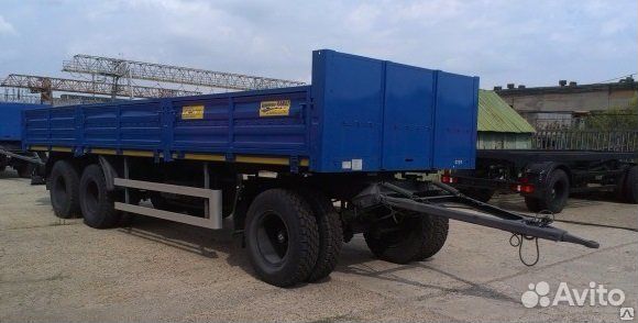 Прицеп бортовой Нефаз 8332-04, 2023