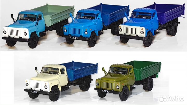Грузовики газ 51 52 53 63 1к43
