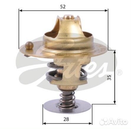 Термостат Honda Accord 89, CR-V 95, Civic 87, Fit