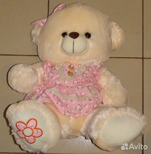 Игрушки мягкие медведи, новые