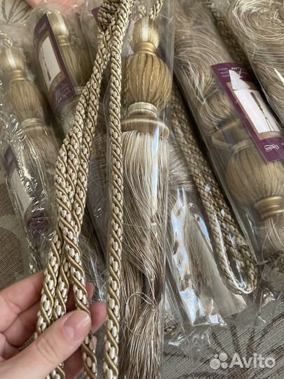 Кисти для штор 6 штук