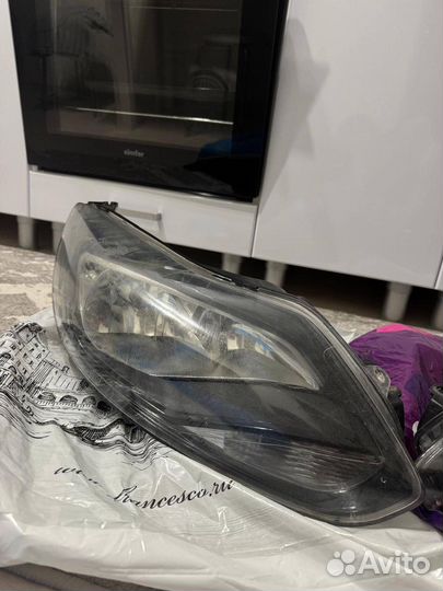 Передние фары на ford focus 3