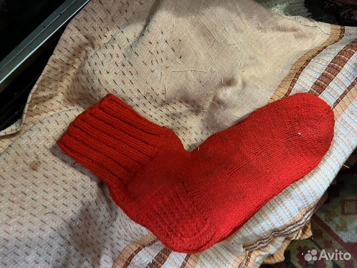 Носки вязаные