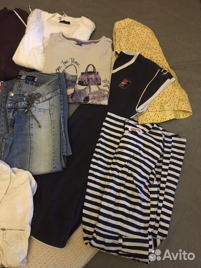 Пакет вещей на девочку 12-14лет