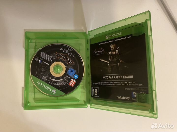 Batman arkham knight xbox диск