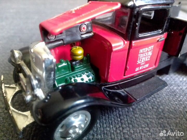 Ford AA (прототип Газ аа) Красный 1930 Tins