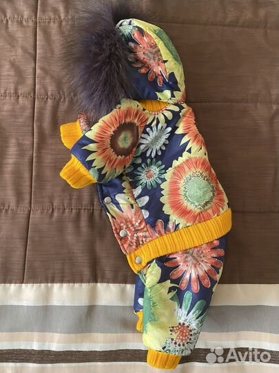 Зимний комбинезон для девочки