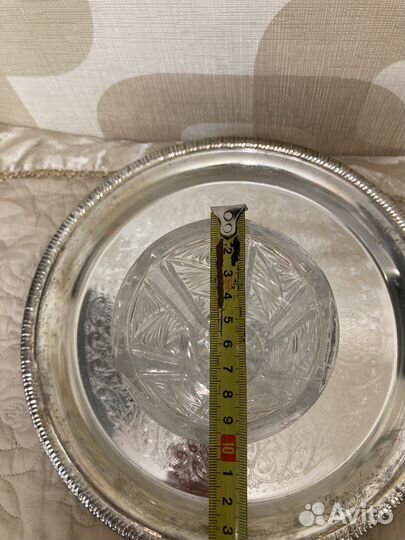 Ваза хрустальная