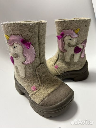 Валенки для девочки 23р