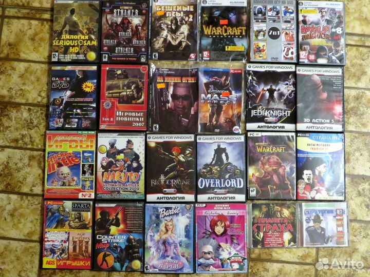 DVD-сборники с компьютерными играми
