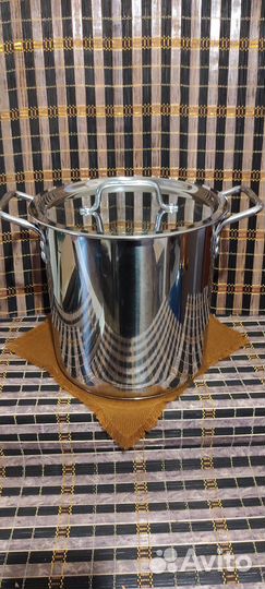 Кастрюля 17 л сварная нержавейка