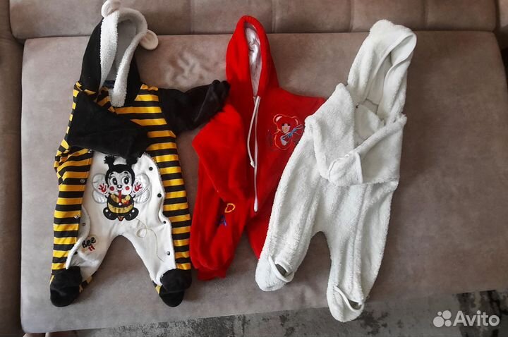 Детские вещи пакетом от 0 до года