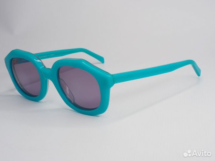 Солнцезащитные очки Alain Mikli голубые винтаж 80е