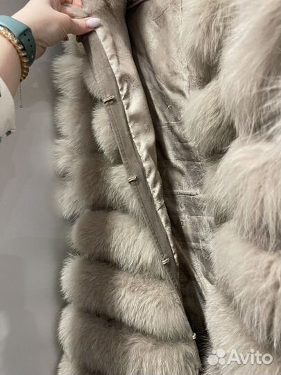 Шуба трансформер песец