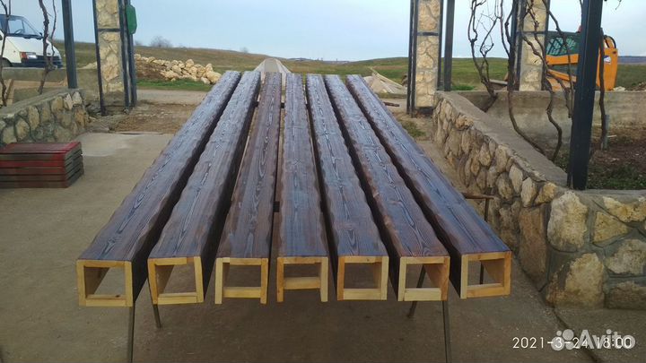 Деревянные фальш-балки