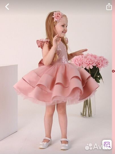 Платье для девочки 98
