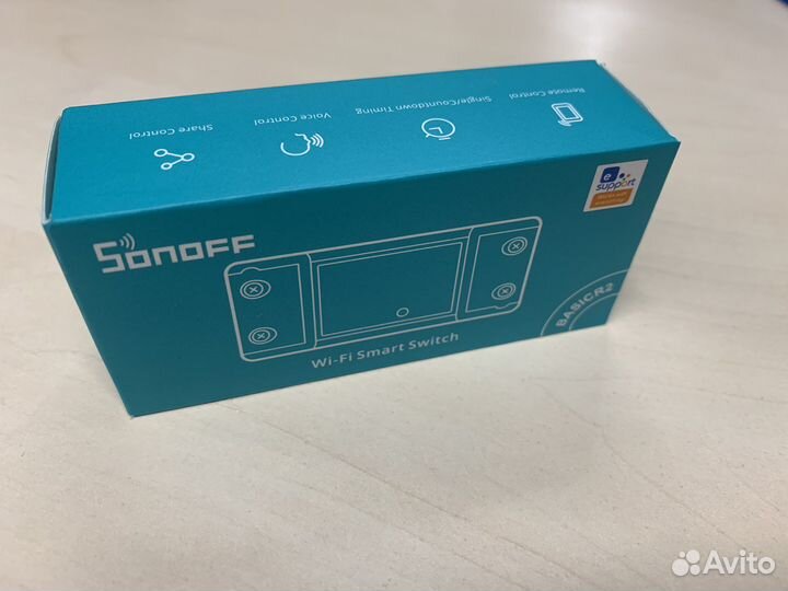 Реле Sonoff wi-fi 10A (basic R2)