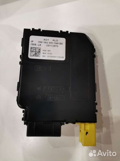 Подрулевой блок volksvagen 1k0-953-549-be