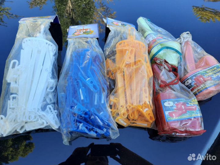 Вешалки с прищепками