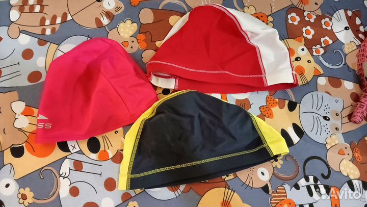 Шапочка для плавания бу