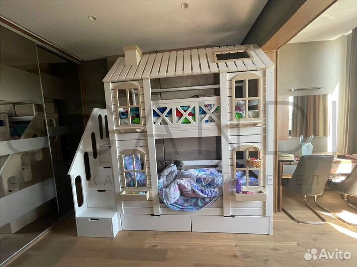 Детская двухъярусная кровать