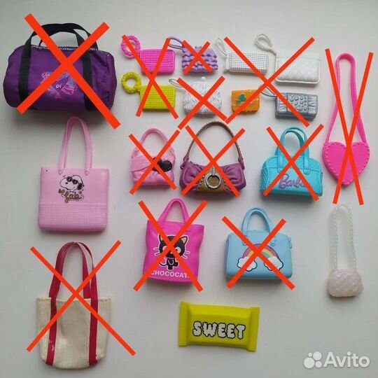 Обувь, сумки, кепки, украшения Барби Кен