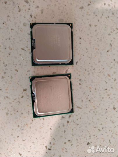 Процессоры intel celeron D 352 и pentium e6600