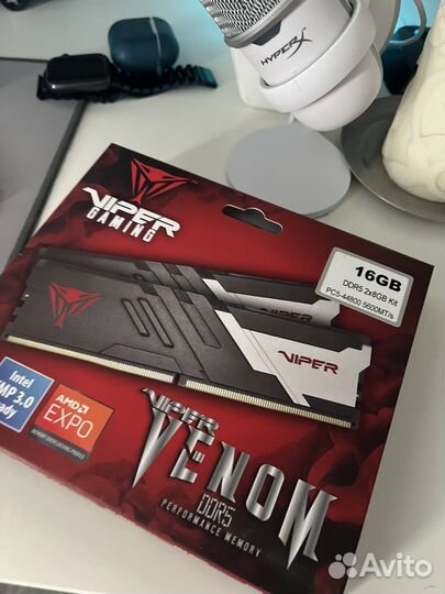 Оперативная память ddr5 patriot viper 2x8 5600