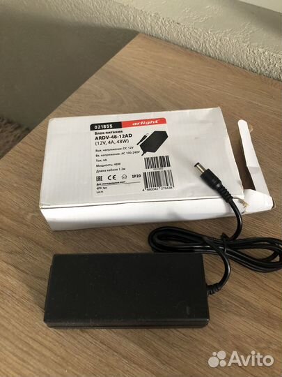 Блок питания (12V, 4A, 48W) ardv-48-12AD