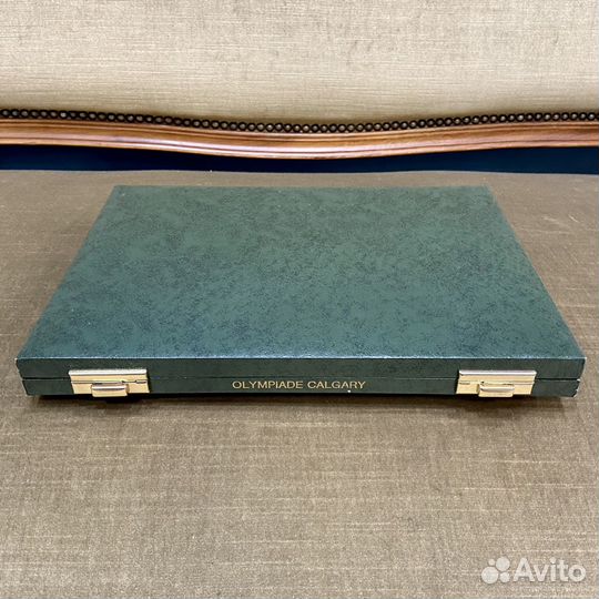 Монеты Олимпиада Калгари 1988 серебро