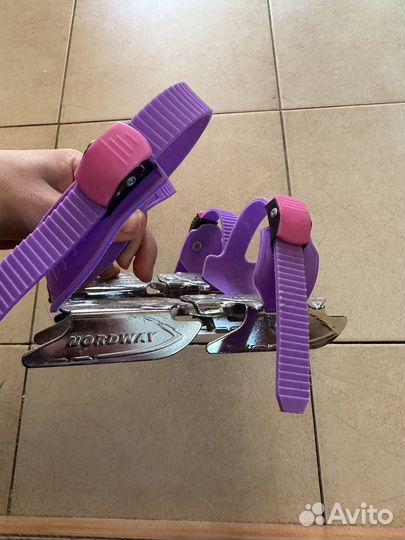 Коньки детские раздвижные nordway