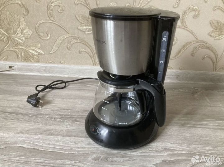 Кофеварка капельная philips