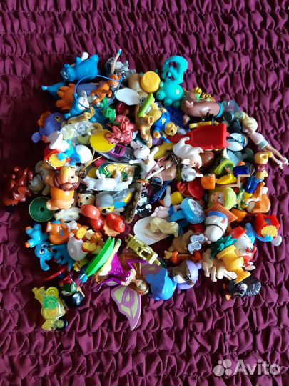 Большой пакет раритетных игрушек Kinder (2005-2015