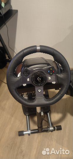 Logitech G920 + Shifter + подставка для руля Wheel