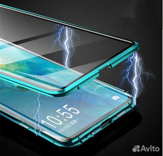 Магнитн прозрачный чехол для Samsung Galaxy S8Plus