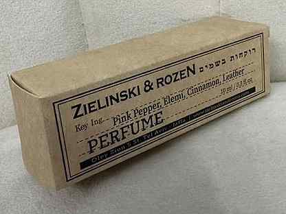 Zielinski & rozen pink pepper,elemi,cinnamon