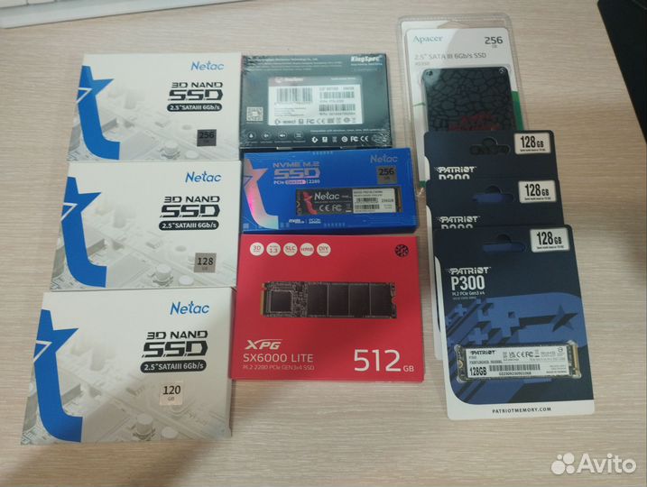 Новые SSD диски 512gb