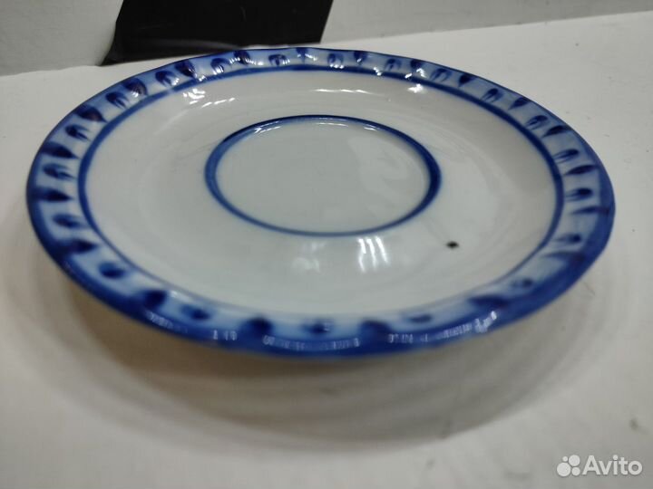Блюдце чайное гжель 