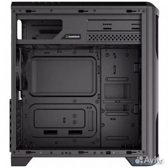 Gamemax G562 Matrix ATX case, black, w/o PSU, w/1x