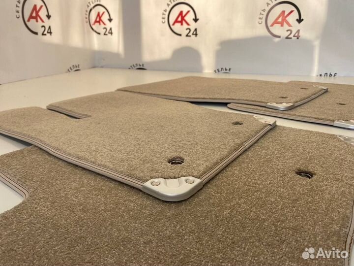 Коврики Range Rover L405 бежевые ворсовые