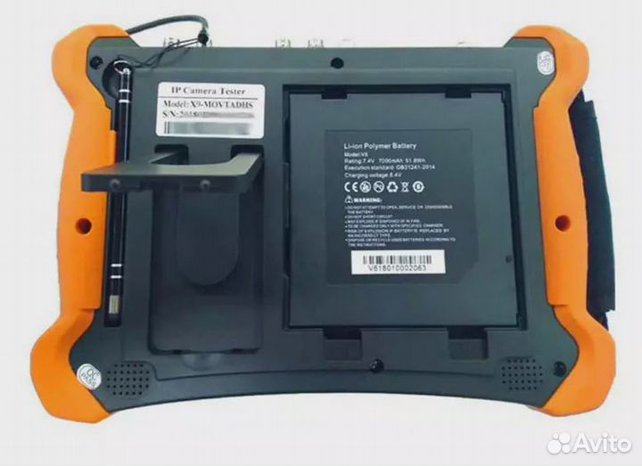 Тестер cctv аналоговых и сетевых камер и устройств