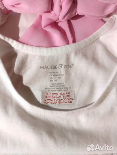 Летний комплект (бриджи + топ), на 10-11 лет