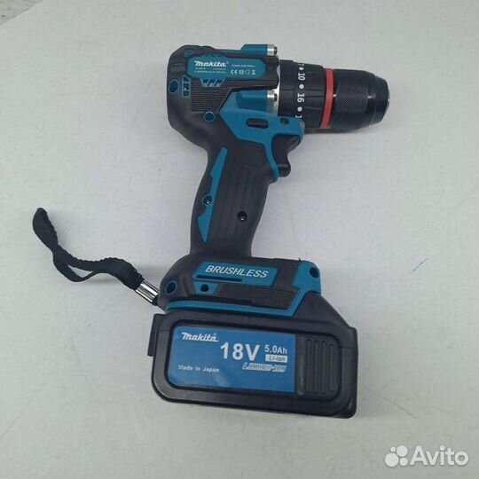 Шуруповерт Makita 18V безщеточный (Рассрочка / Б4)