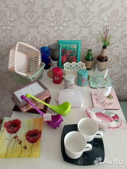 Предметы интерьера, посуда