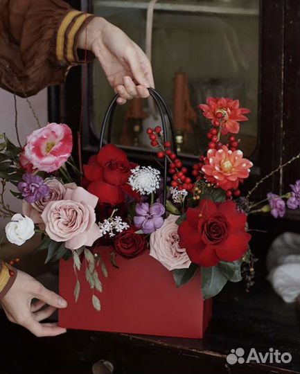 Сумка корзинка для букета