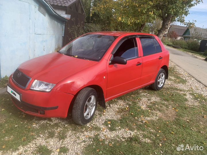 Skoda Fabia 1.4 МТ, 2002, 203 000 км
