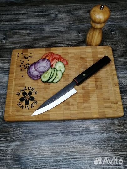 Кухонный нож Петти ручной работы