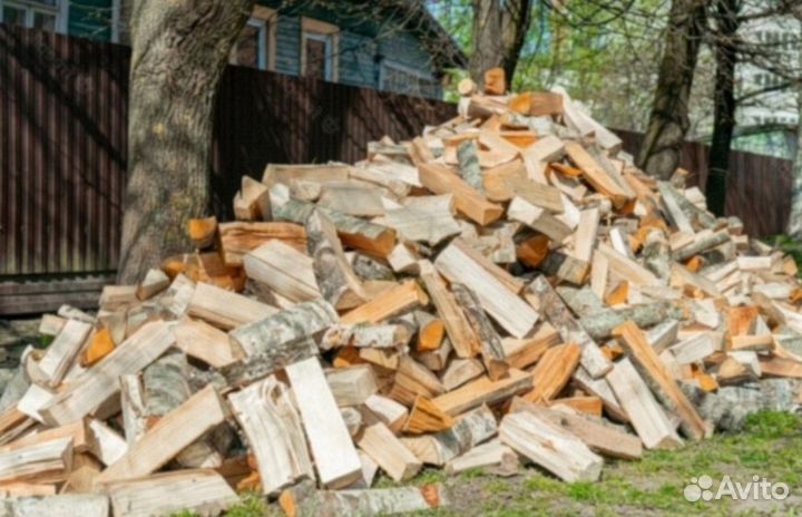 Сухие березовые дрова