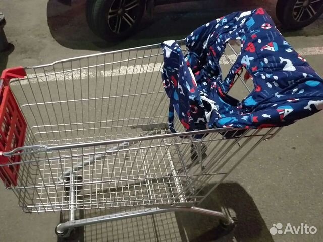 Накидка, сиденье, вкладыш тележку супермаркет