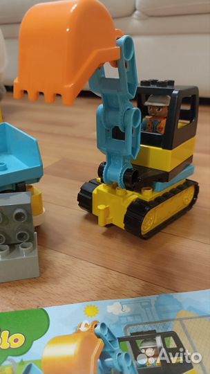 Lego duplo строительная техника